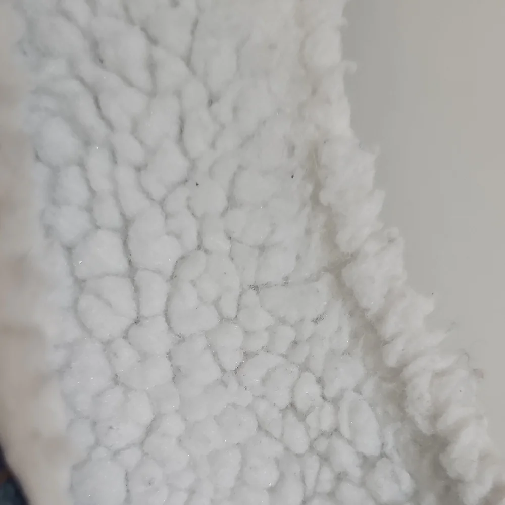 Vintage 70s 80s Levi's Dark Blue Denim Sherpa-Lined Vest - Size XL - Picture 9 of 13